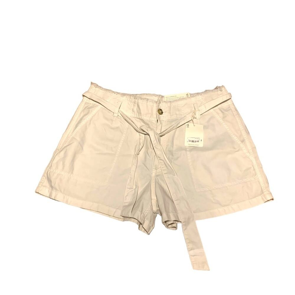 NWT‎ ANA A New Approach High Rise Short Off White Size 12